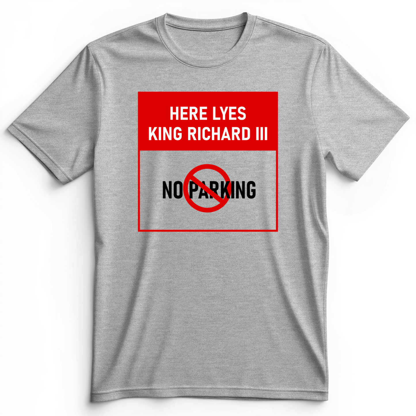 King Richard III Premium Tee Athletic Heather / S