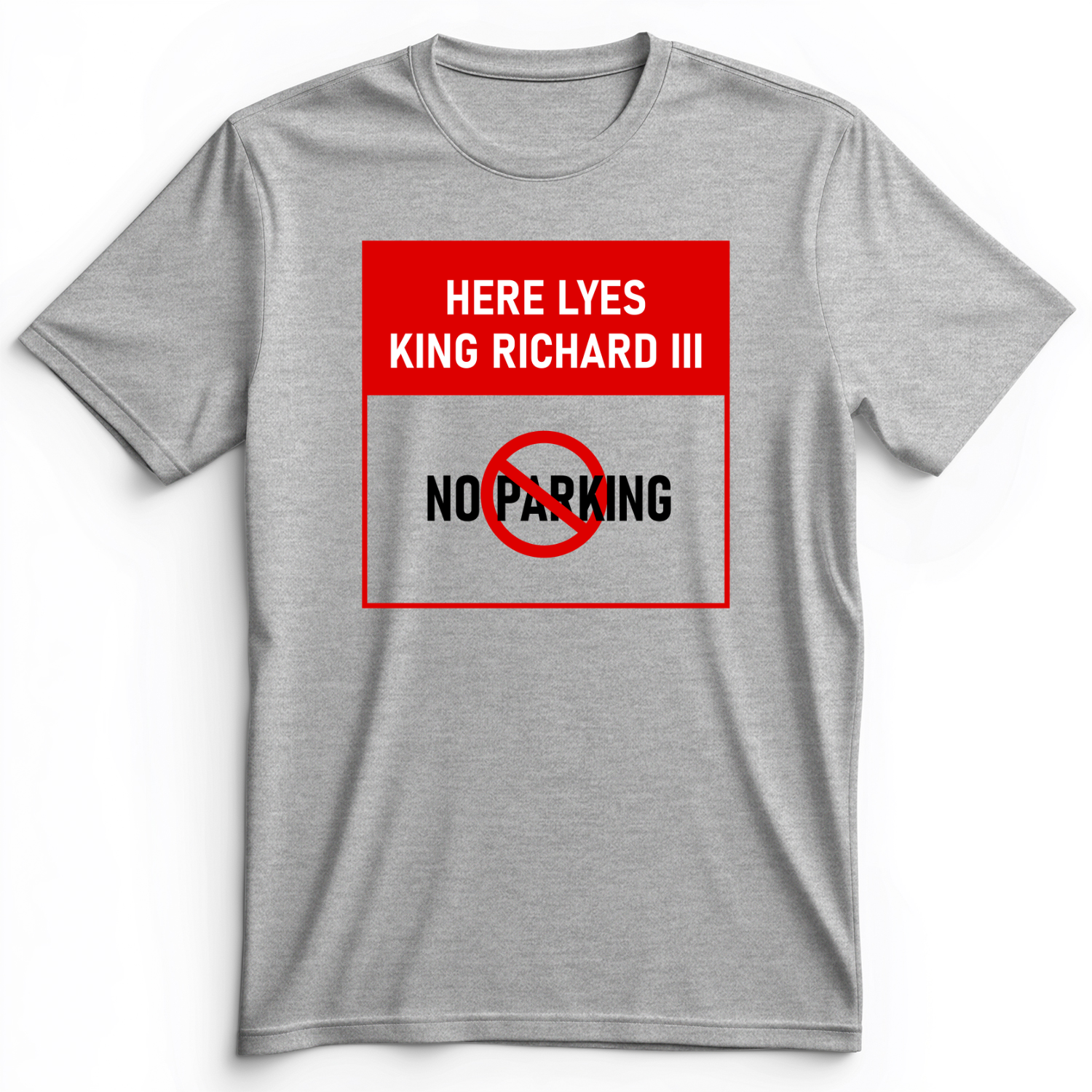 King Richard III Premium Tee Athletic Heather / S