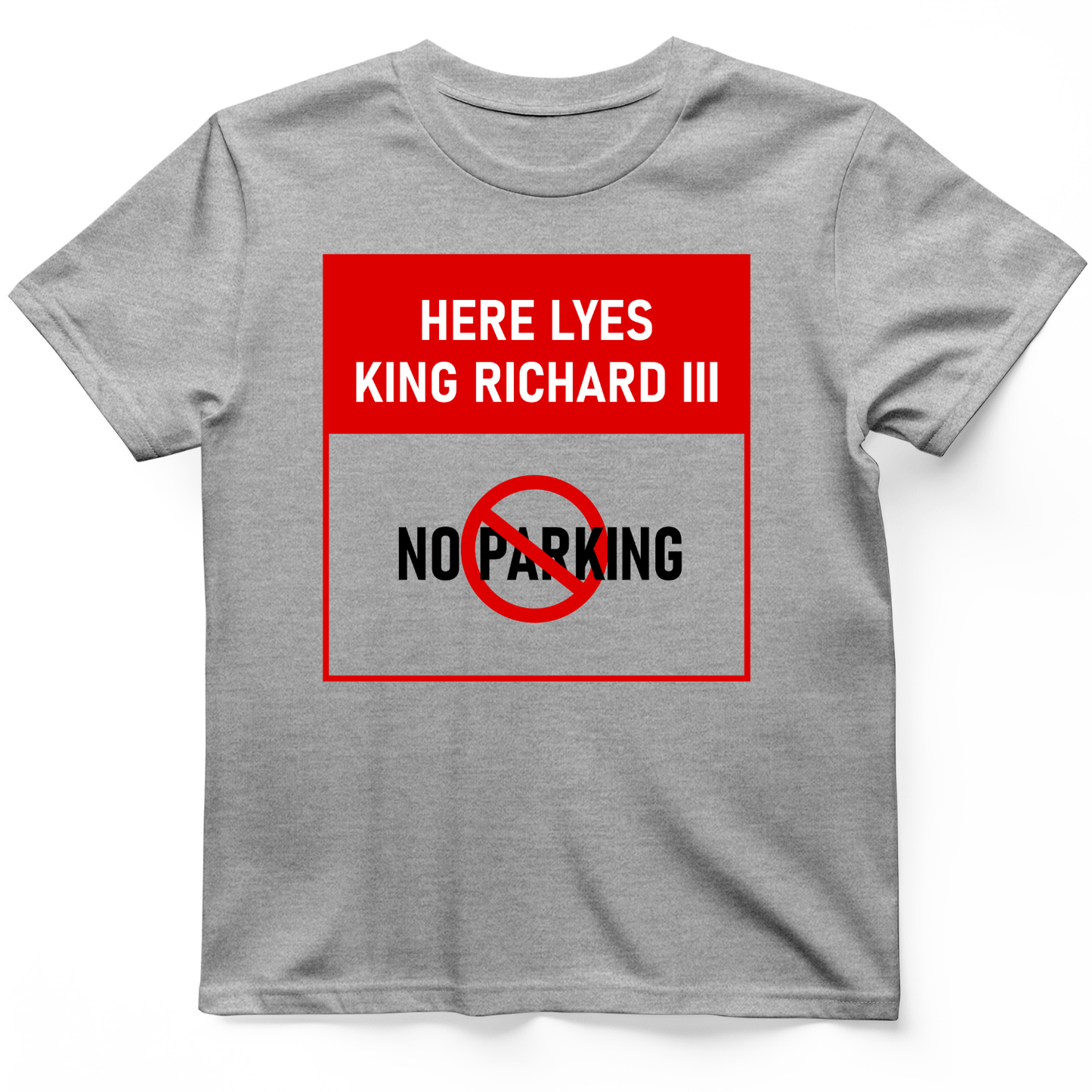 King Richard III T-Shirt Sport Grey / S