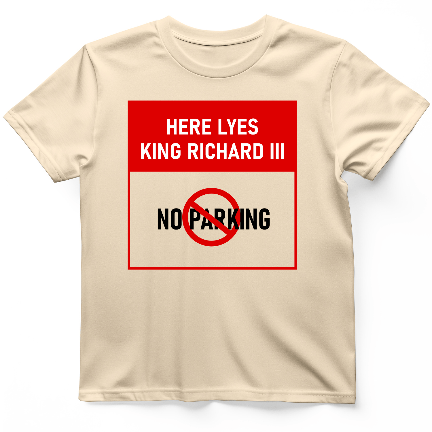 King Richard III T-Shirt Natural / S