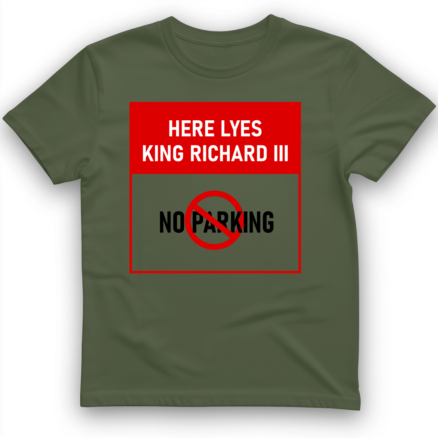 King Richard III T-Shirt Military Green / S