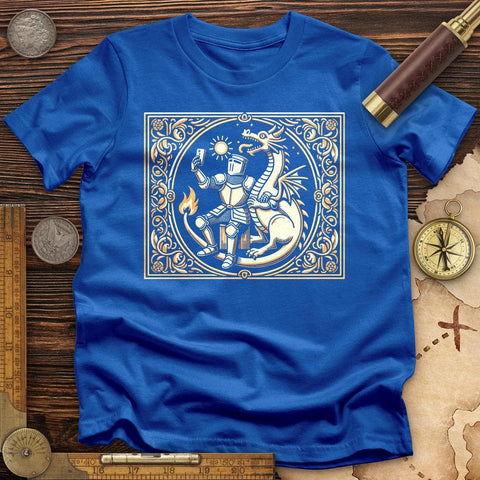 Knight and Dragon Selfie T-Shirt