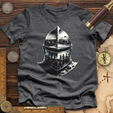 Knight Fall High Quality Tee Dark Grey Heather / S