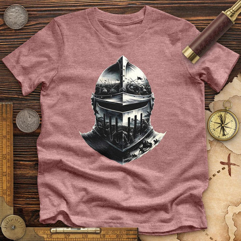 Knight Fall High Quality Tee Heather Mauve / S