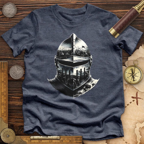 Knight Fall High Quality Tee Heather Navy / S