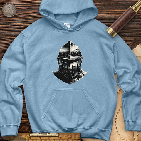 Knight Fall Hoodie Light Blue / S