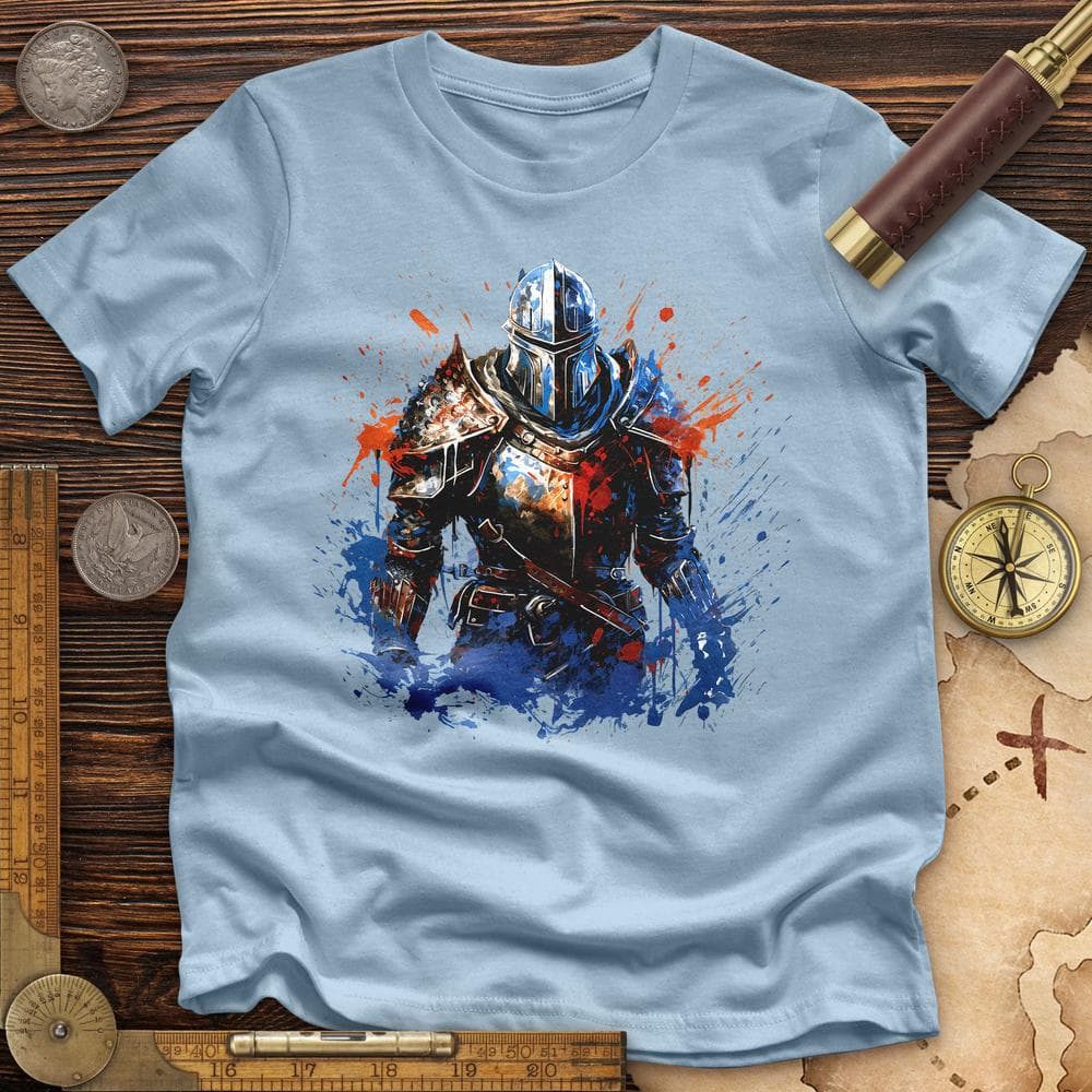 Knight High Quality Tee Light Blue / S