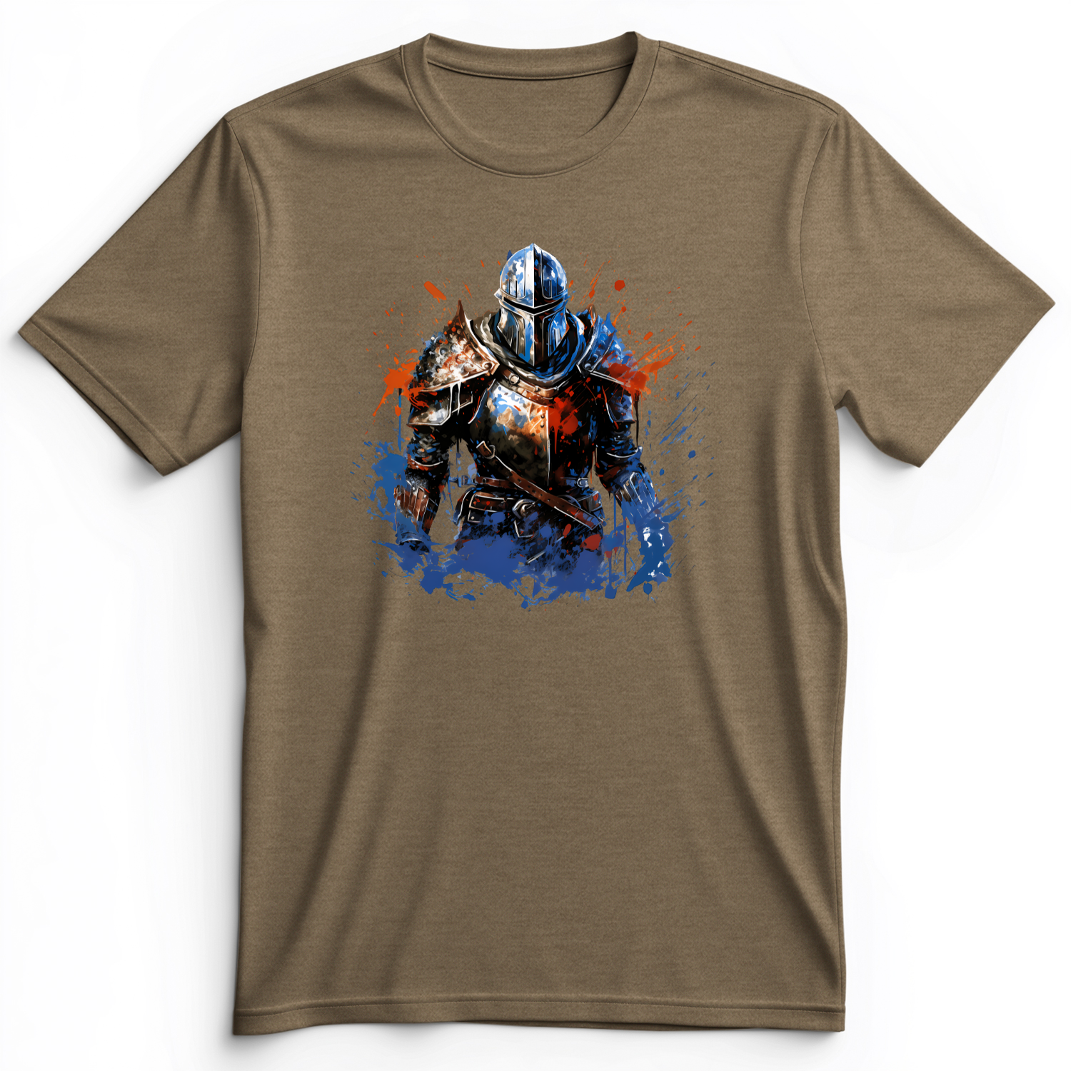 Knight Premium Tee Heather Olive / S