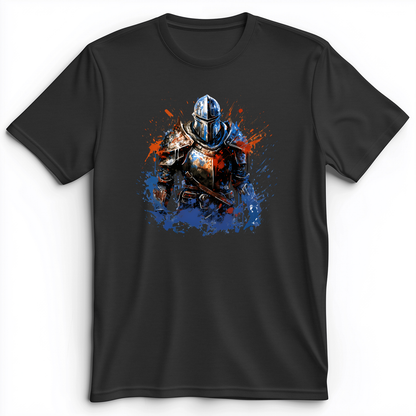 Knight Premium Tee Dark Grey Heather / S