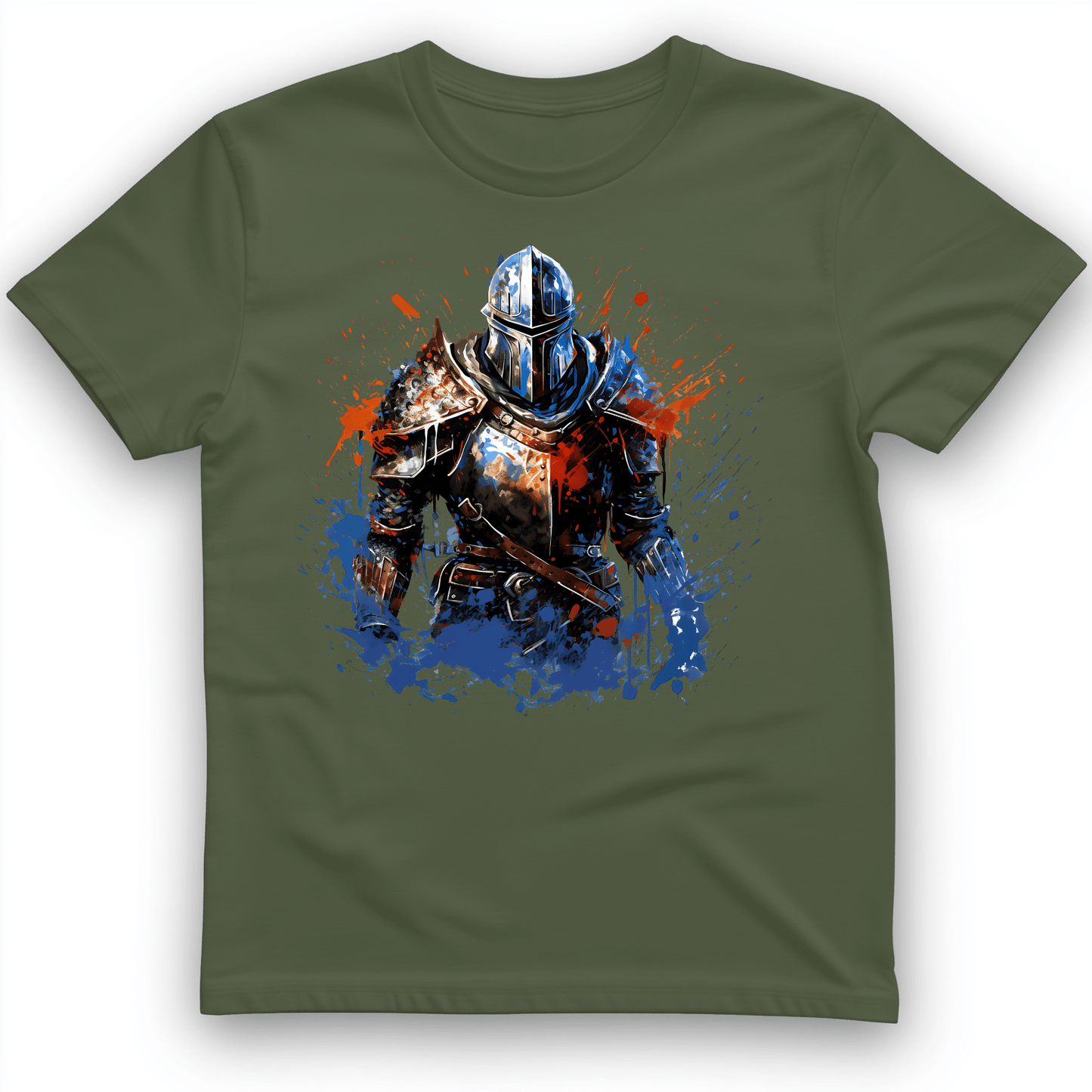 Knight T-Shirt Military Green / S