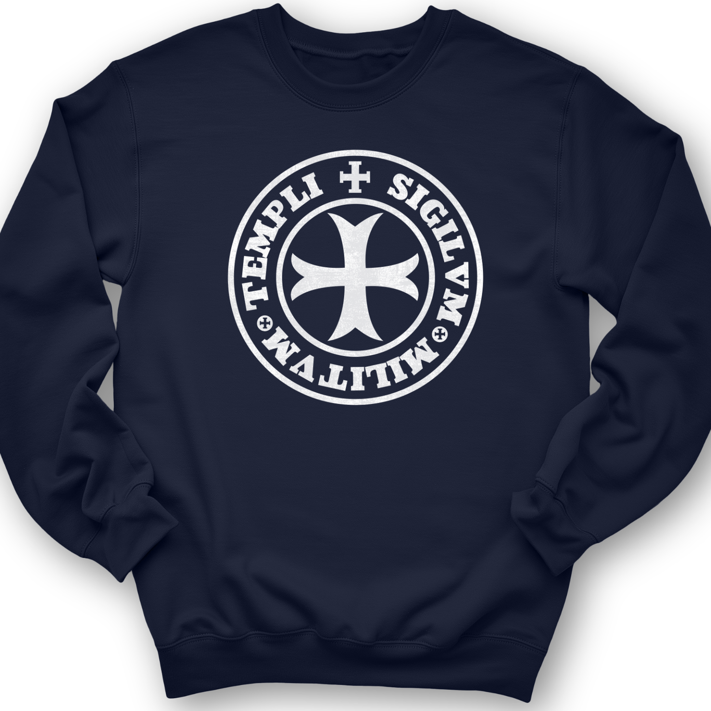 Knights Templar 2 Crewneck Navy / S