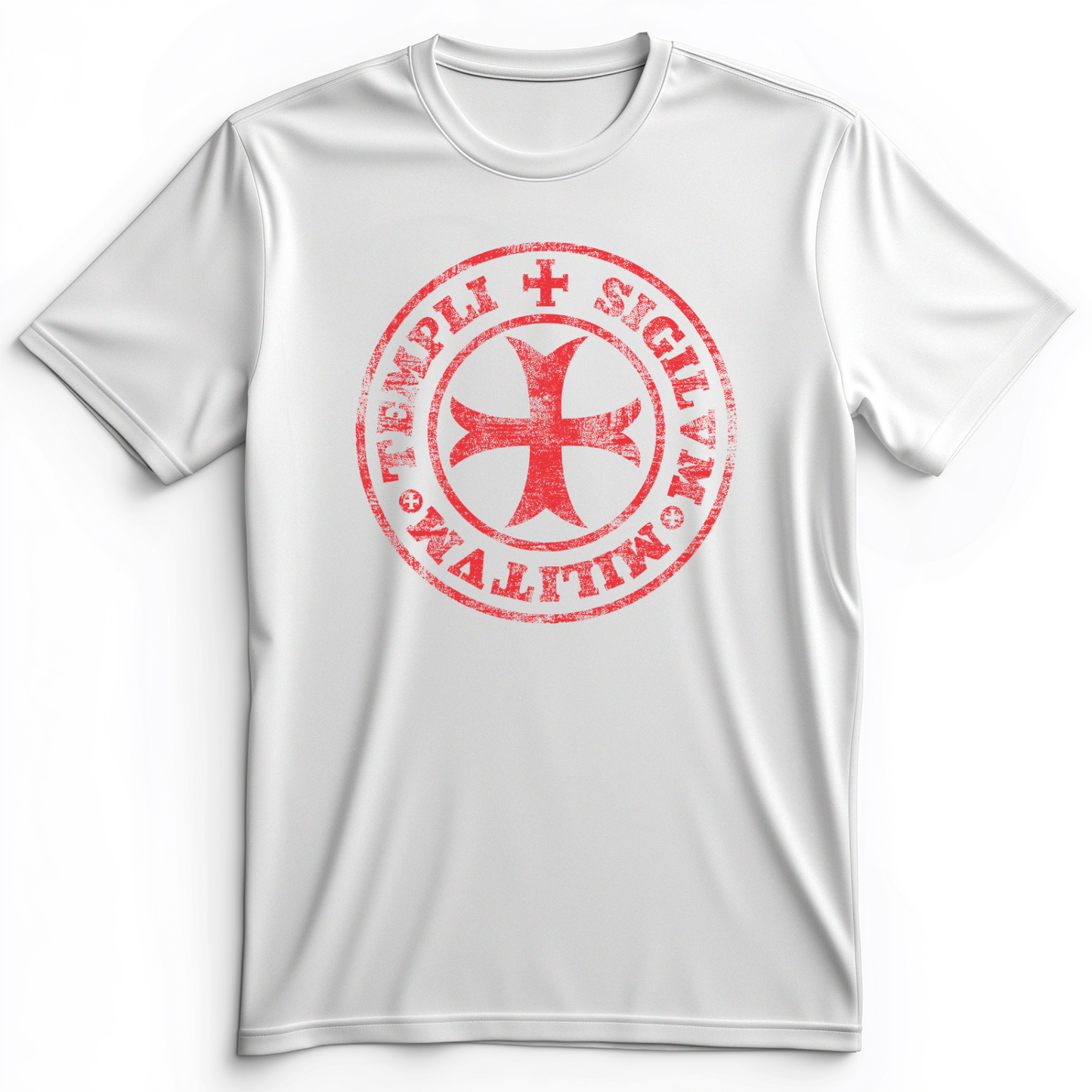Knights Templar 2 Premium Tee White / S