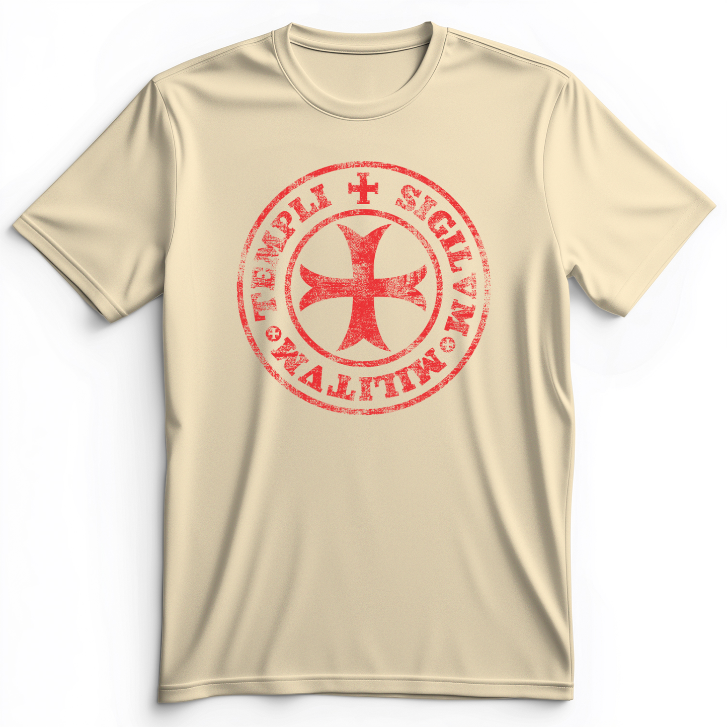 Knights Templar 2 Premium Tee Natural / S