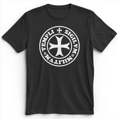 Knights Templar 2 Premium Tee Dark Grey Heather / S