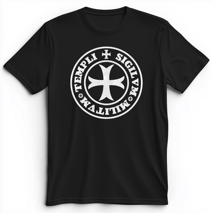 Knights Templar 2 Premium Tee Black / S