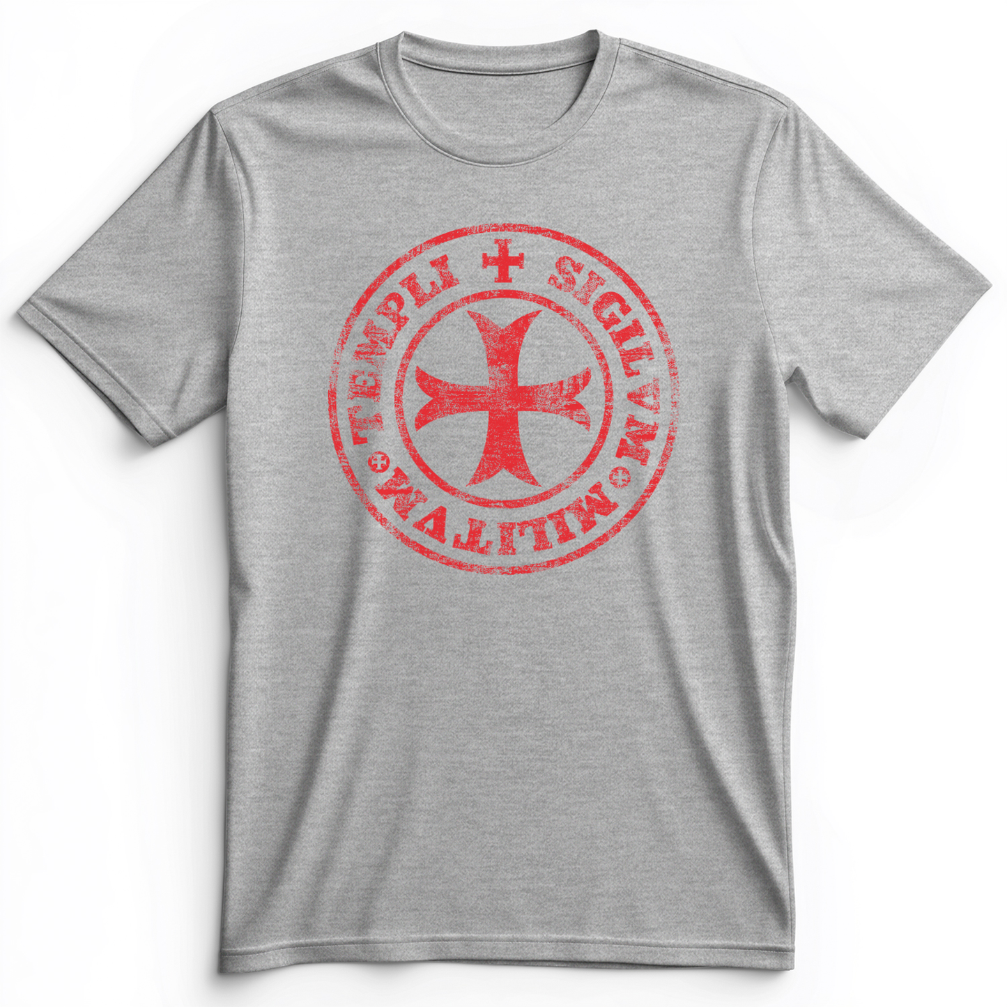 Knights Templar 2 Premium Tee Athletic Heather / S