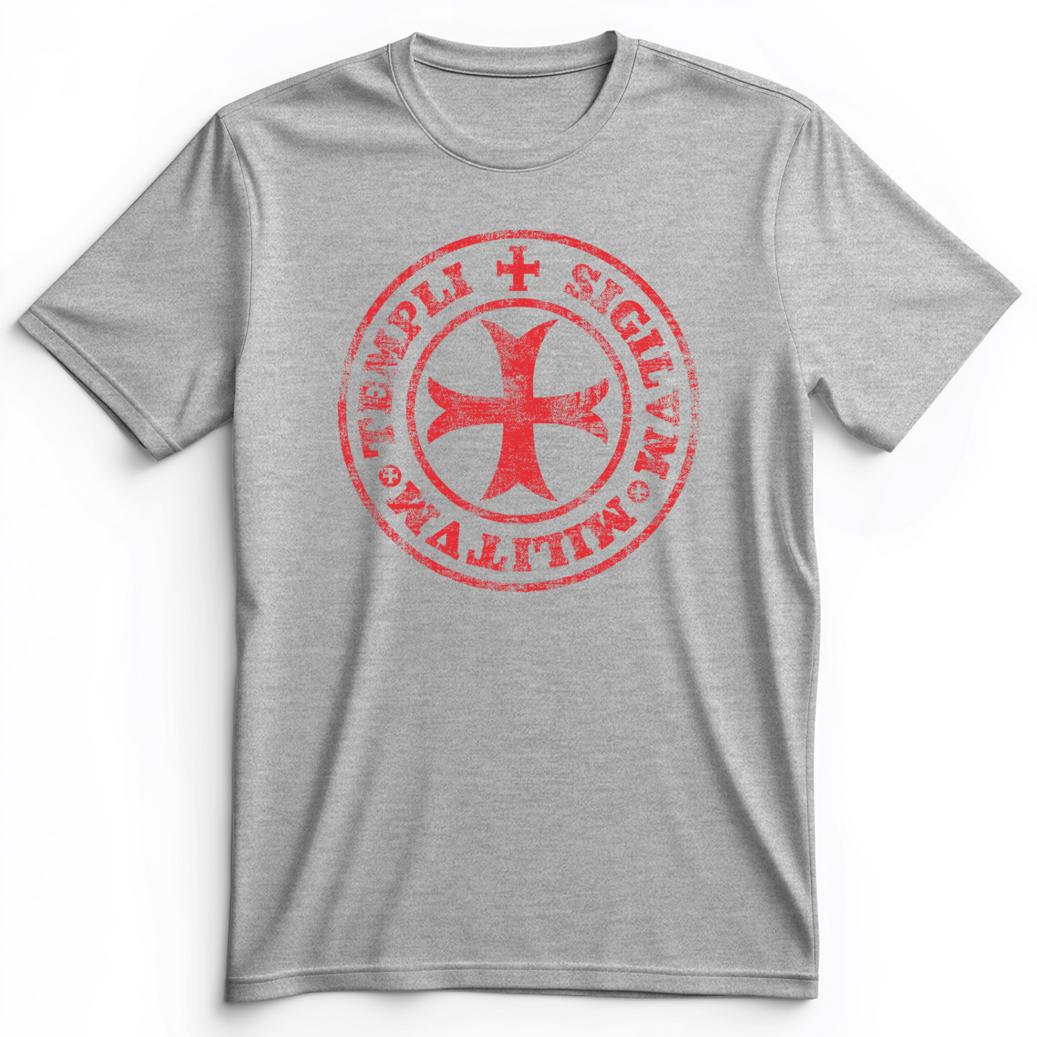 Knights Templar 2 Premium Tee Athletic Heather / S