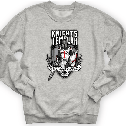 Knights Templar Crewneck Sport Grey / S