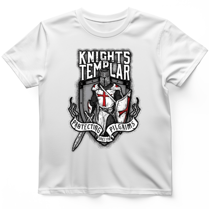 Knights Templar T-Shirt White / S