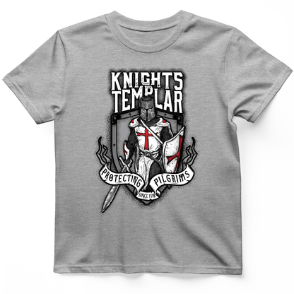 Knights Templar T-Shirt Sport Grey / S