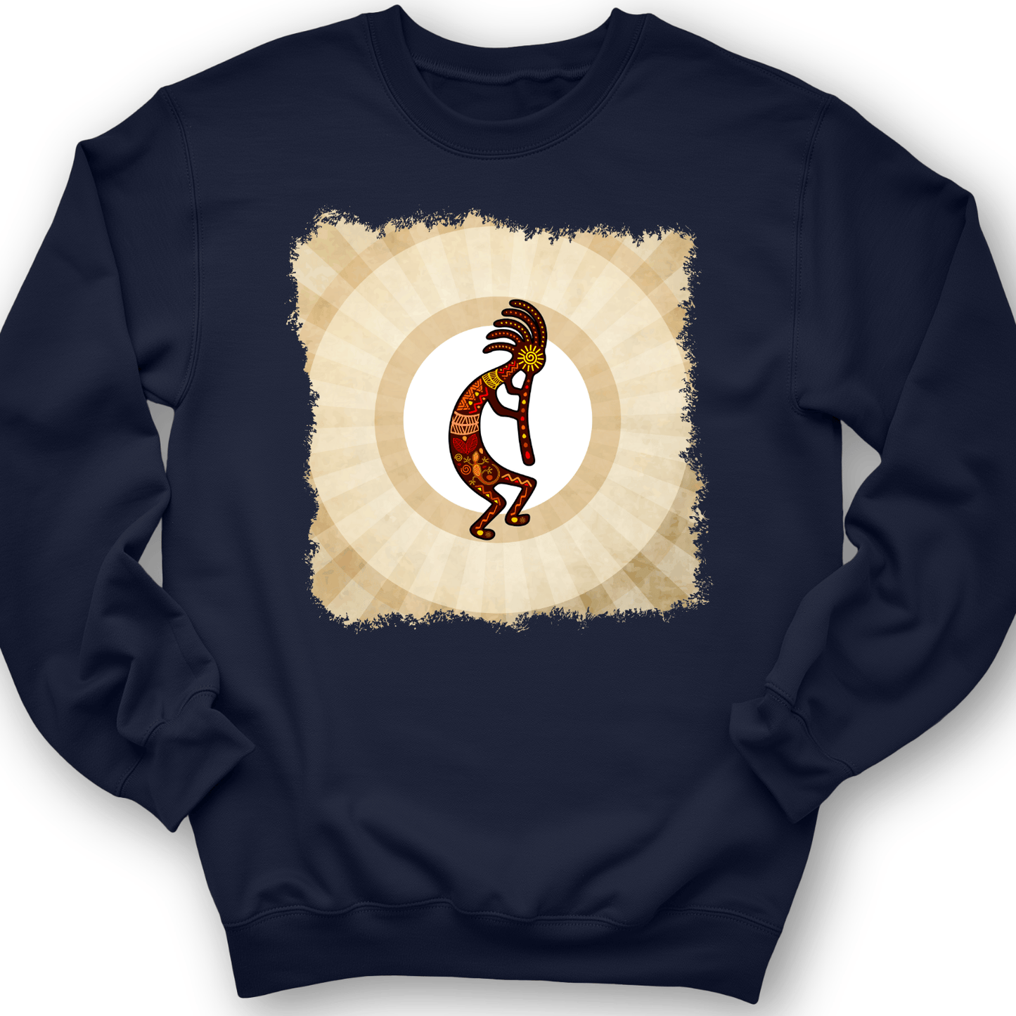 Kokopelli Crewneck Navy / S