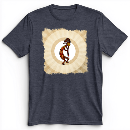 Kokopelli Premium Tee Heather Navy / S