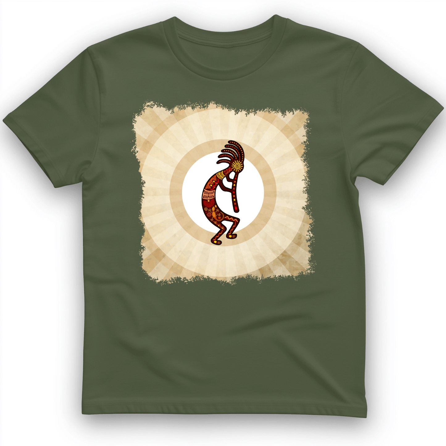 Kokopelli T-Shirt Military Green / S