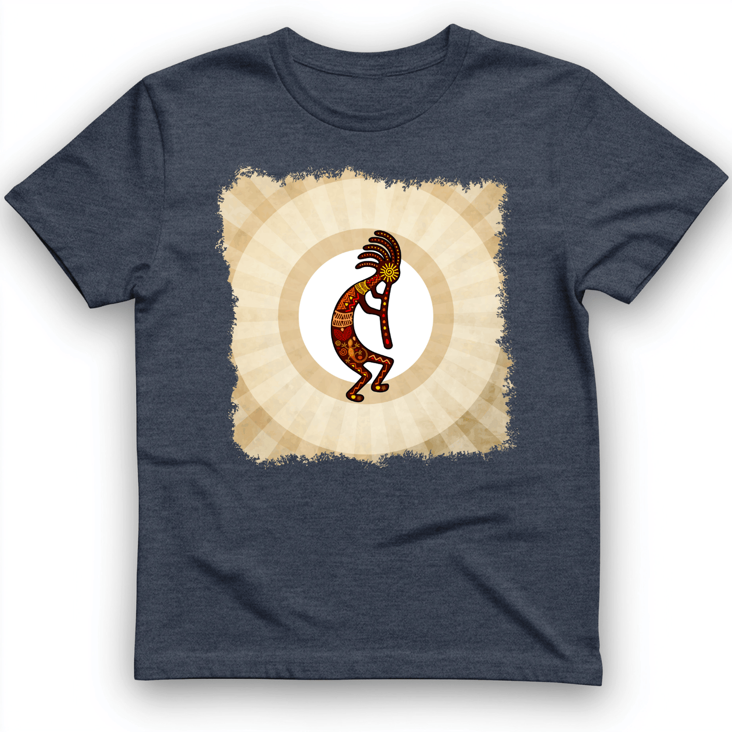 Kokopelli T-Shirt Heather Navy / S
