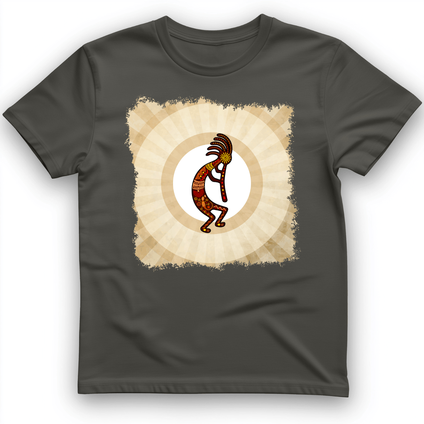 Kokopelli T-Shirt Charcoal / S