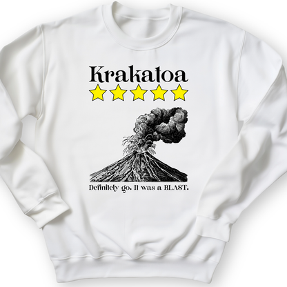Krakatoa 5 Star Crewneck White / S