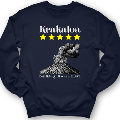 Krakatoa 5 Star Crewneck Navy / S