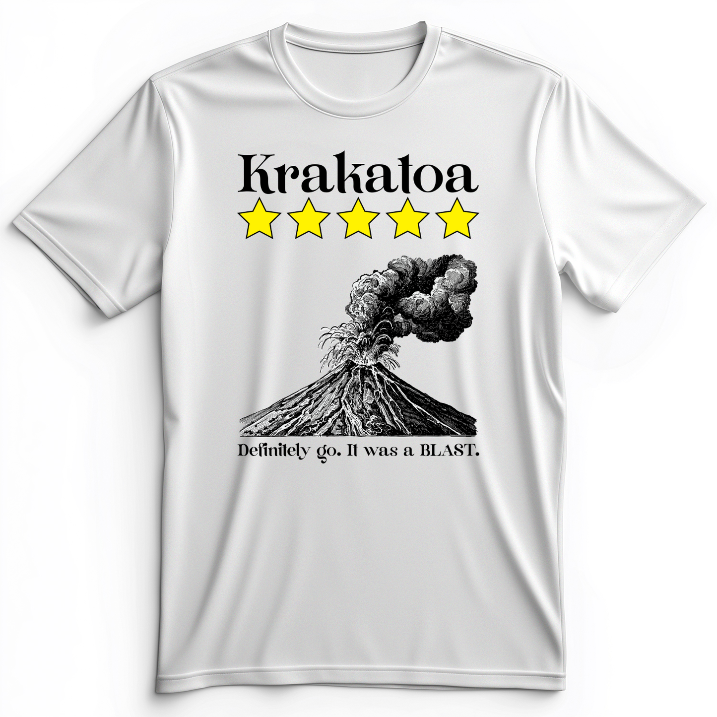Krakatoa 5 Star Premium Tee White / S