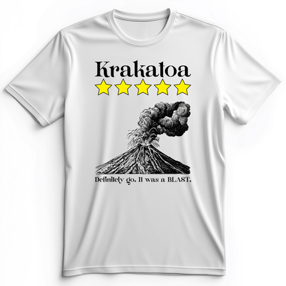 Krakatoa 5 Star Premium Tee White / S