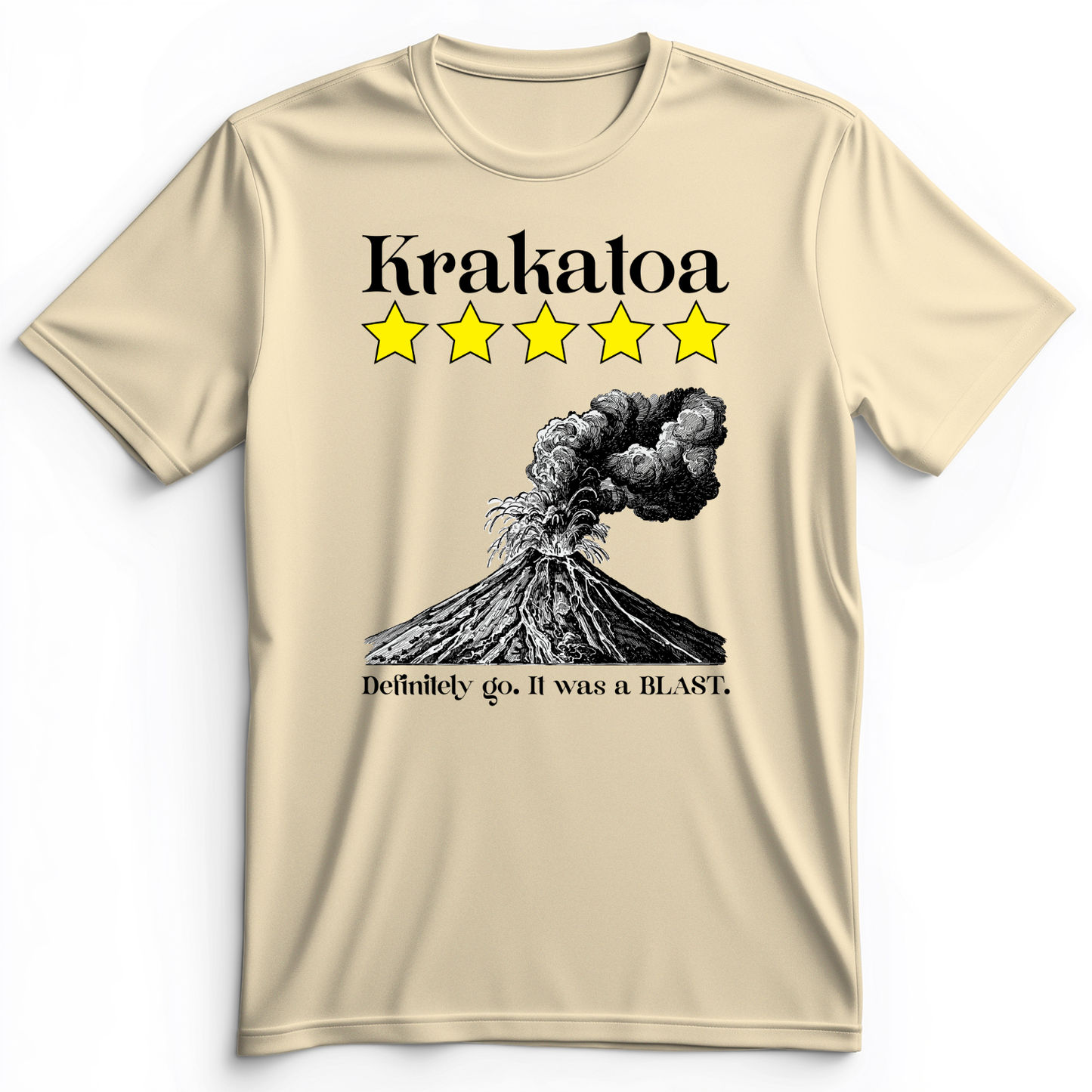 Krakatoa 5 Star Premium Tee Natural / S