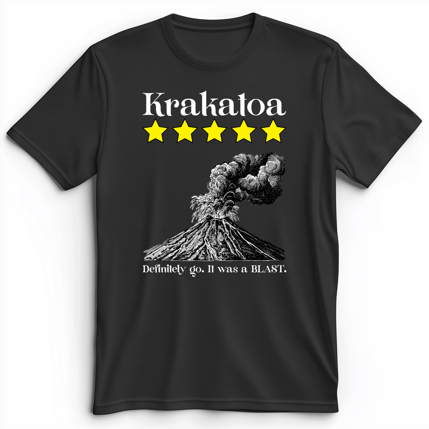 Krakatoa 5 Star Premium Tee Dark Grey Heather / S