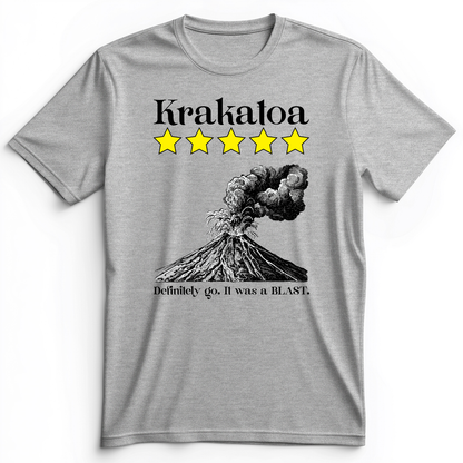 Krakatoa 5 Star Premium Tee Athletic Heather / S