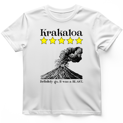 Krakatoa 5 Star T-Shirt White / S