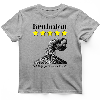 Krakatoa 5 Star T-Shirt Sport Grey / S
