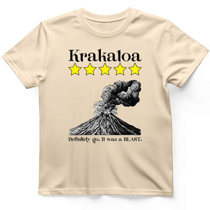 Krakatoa 5 Star T-Shirt Natural / S