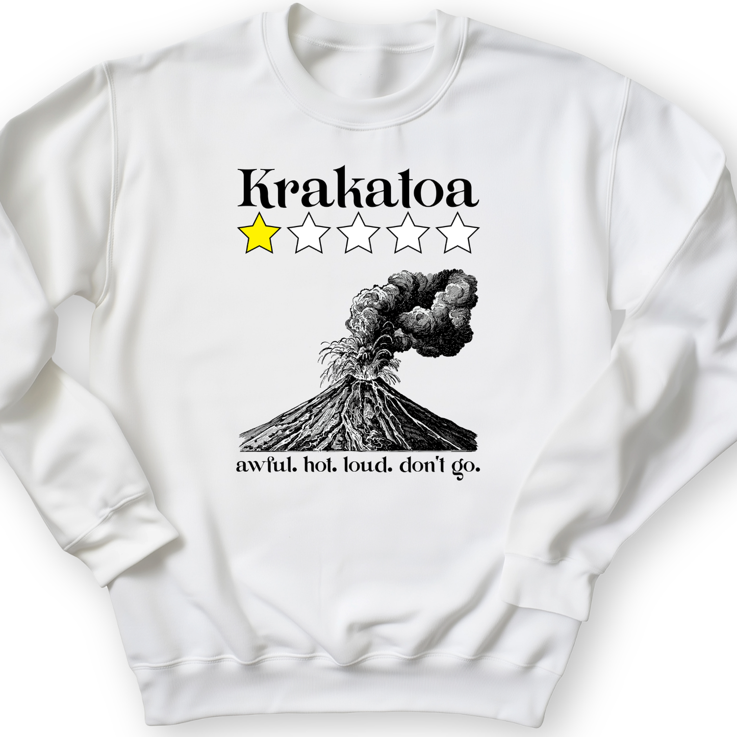Krakatoa Crewneck White / S