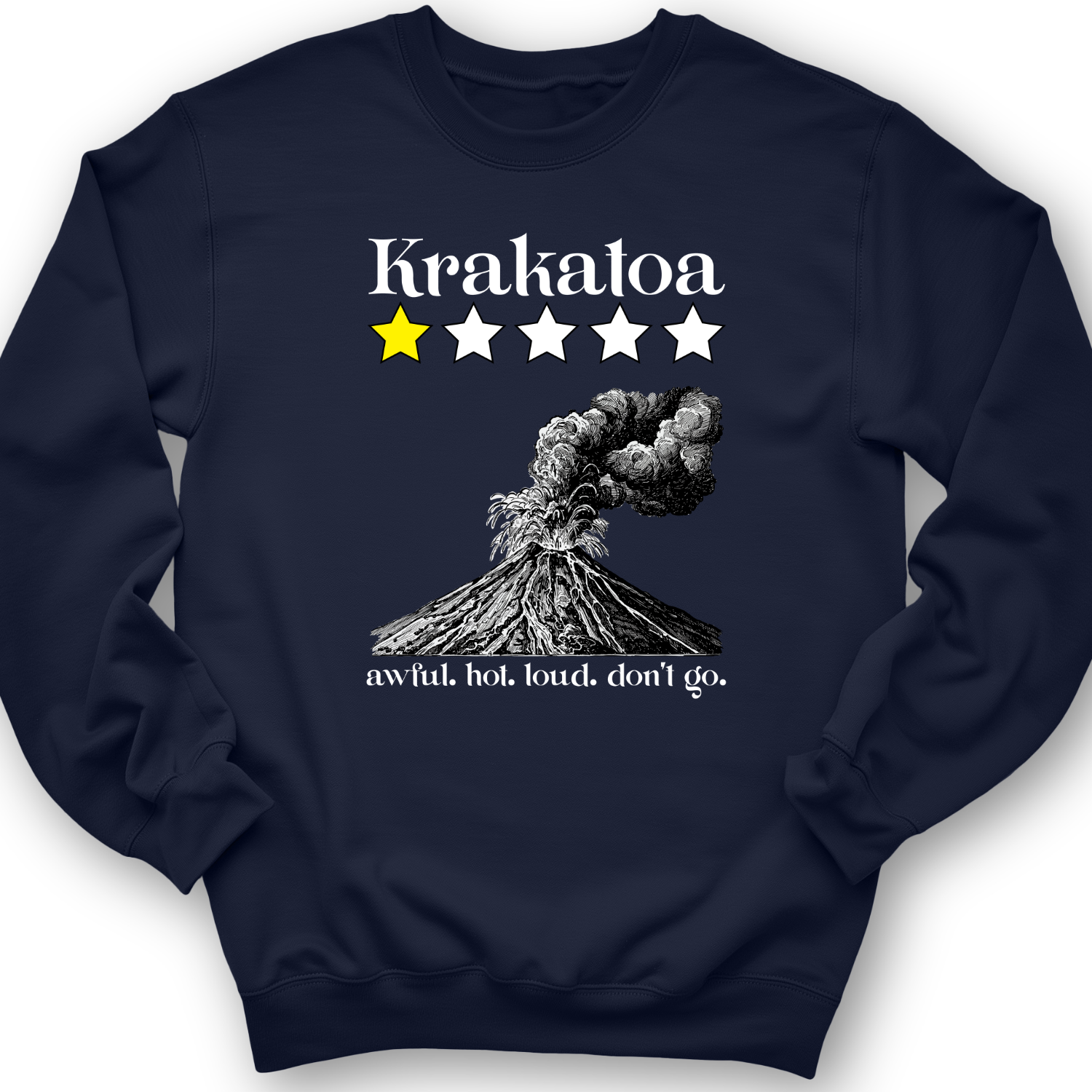 Krakatoa Crewneck Navy / S
