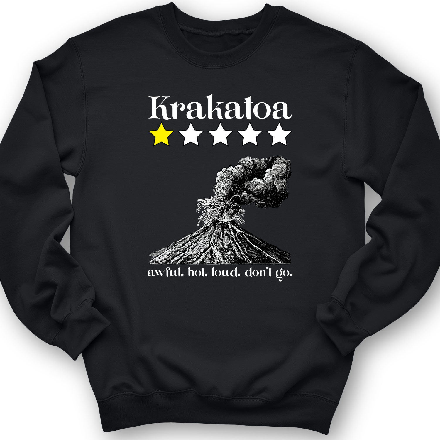 Krakatoa Crewneck Black / S