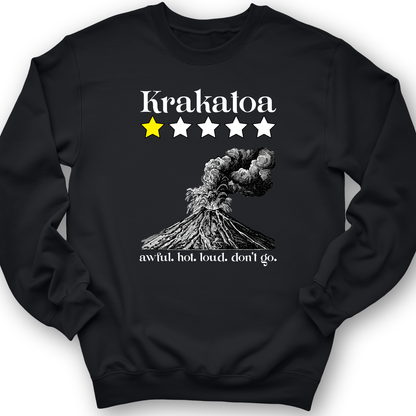 Krakatoa Crewneck Black / S