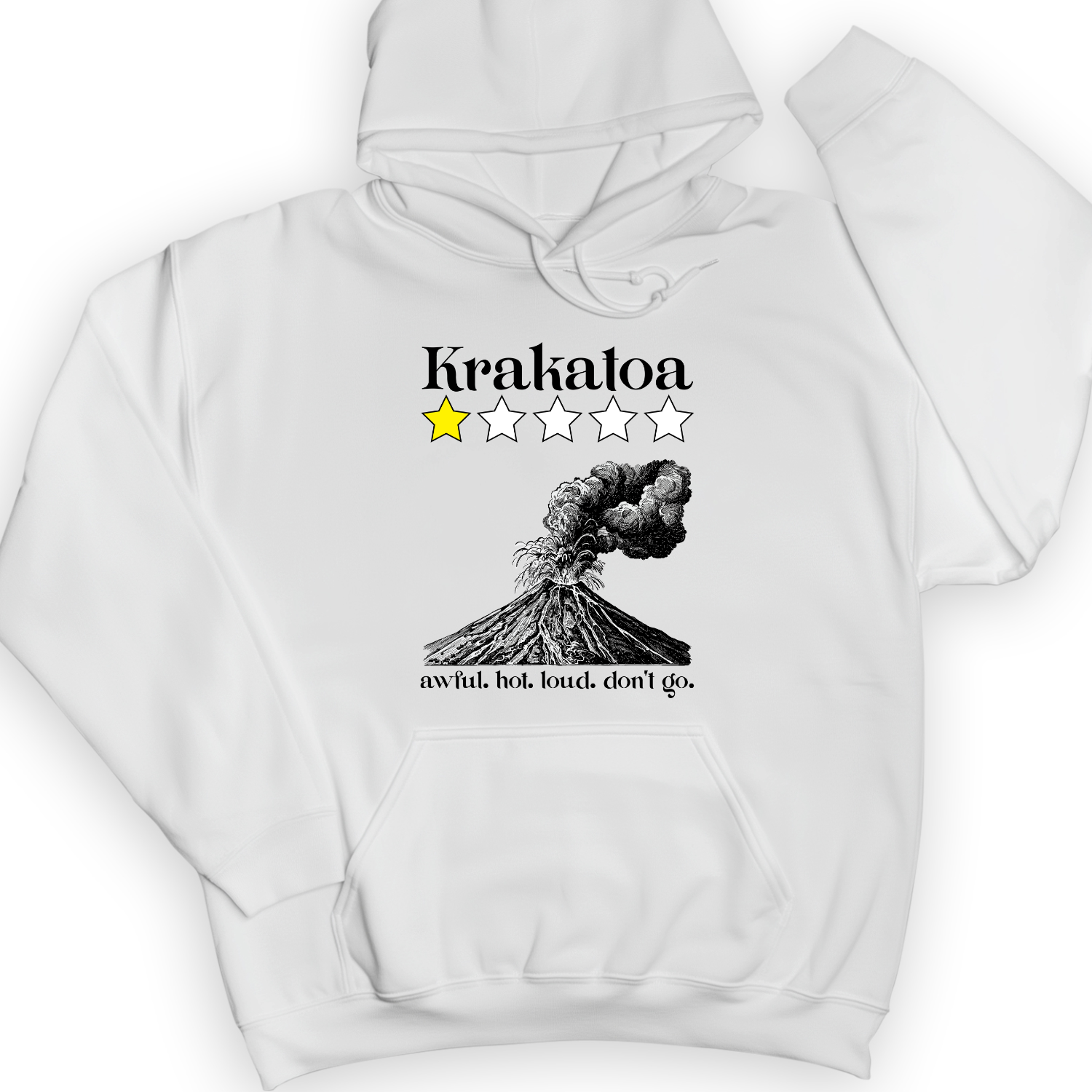 Krakatoa Hoodie White / S