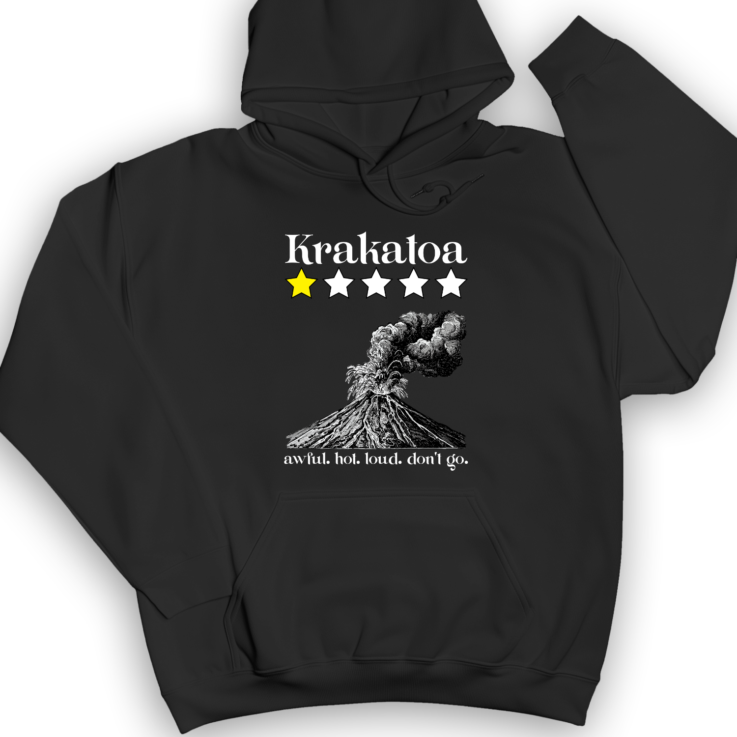 Krakatoa Hoodie Black / S