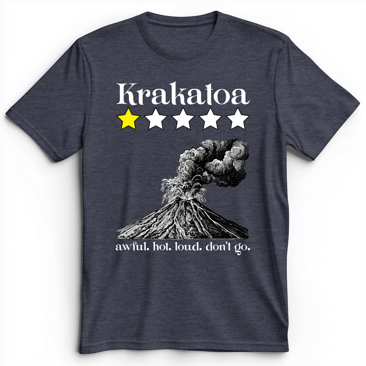 Krakatoa Premium Tee Heather Navy / S