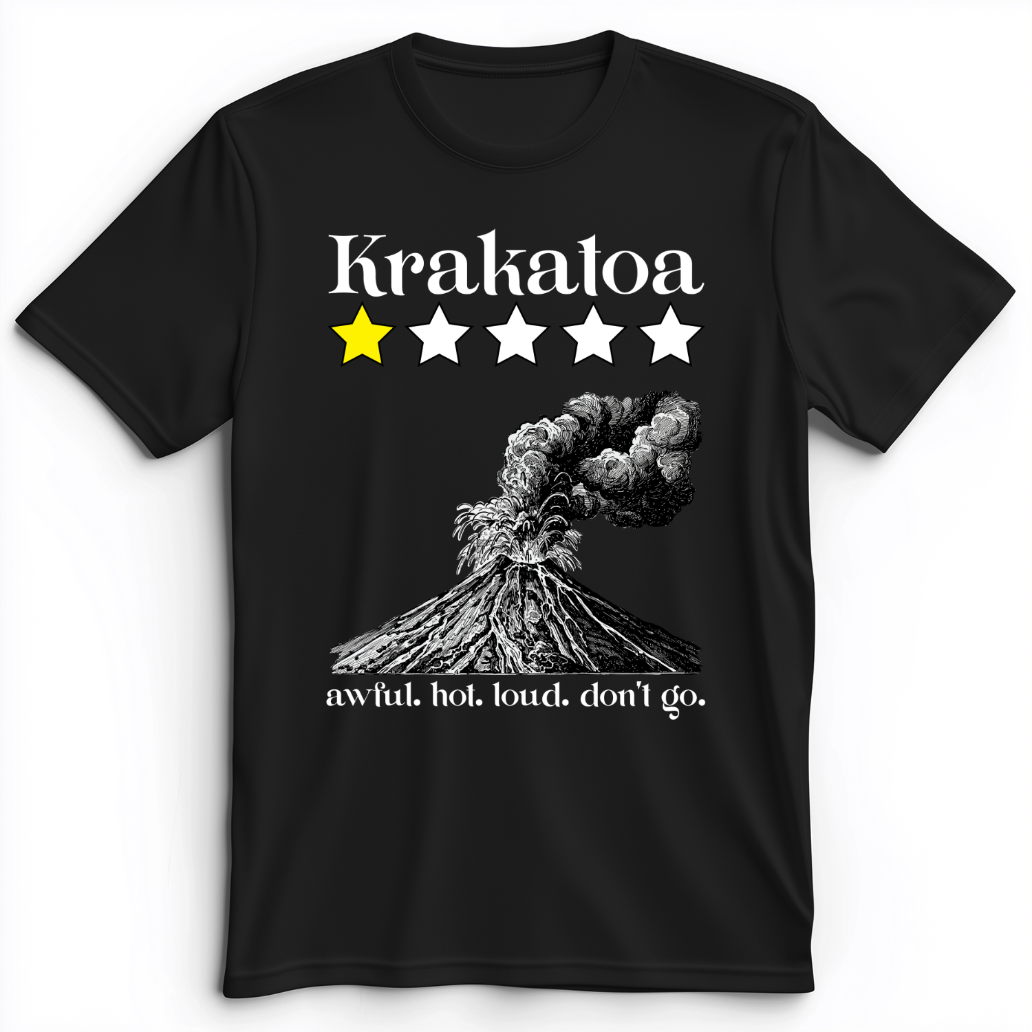 Krakatoa Premium Tee Black / S