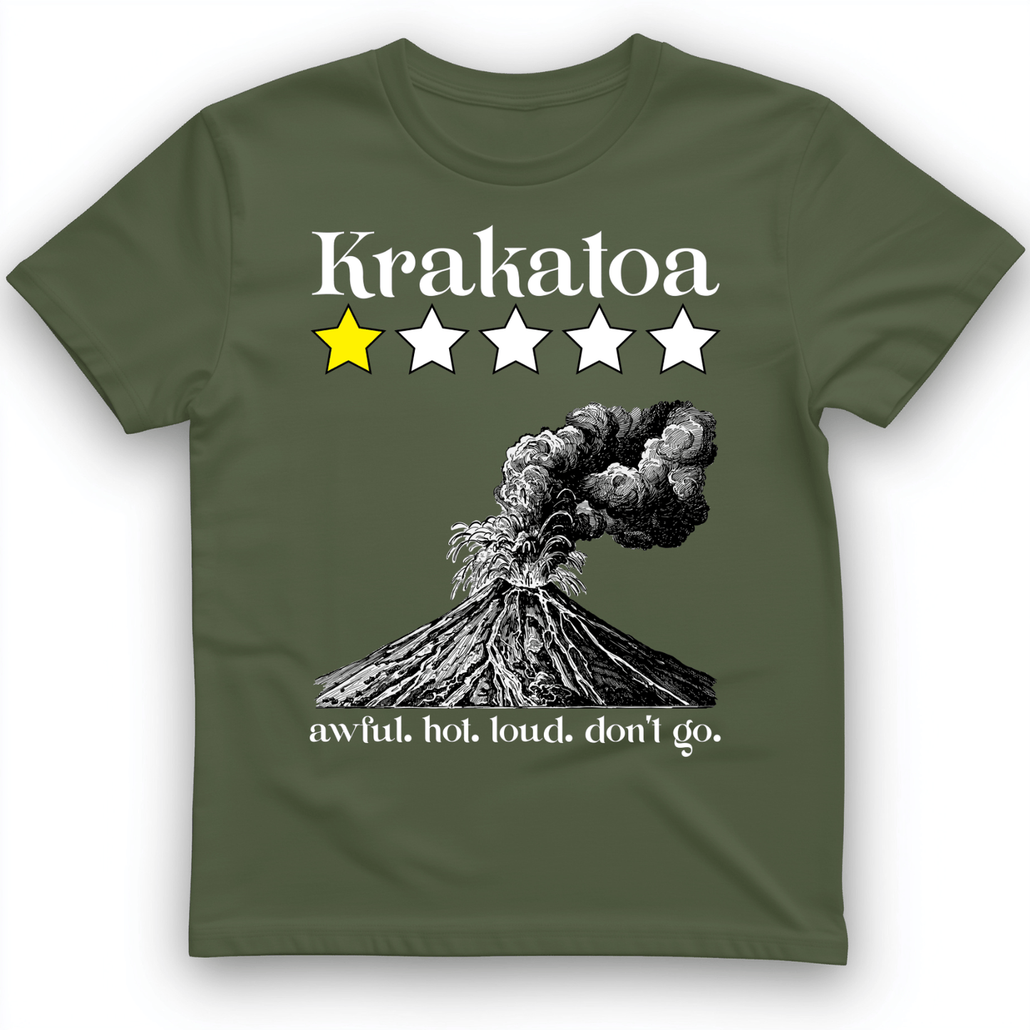 Krakatoa T-Shirt Military Green / S