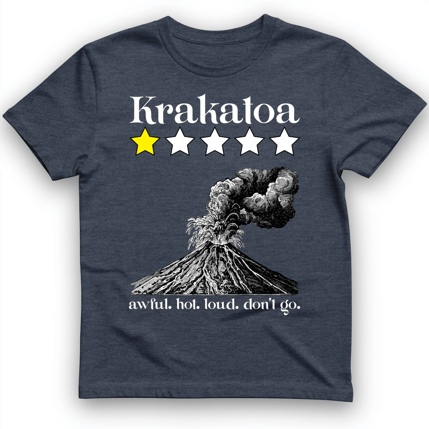 Krakatoa T-Shirt Heather Navy / S