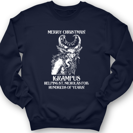 Krampus Crewneck Navy / S